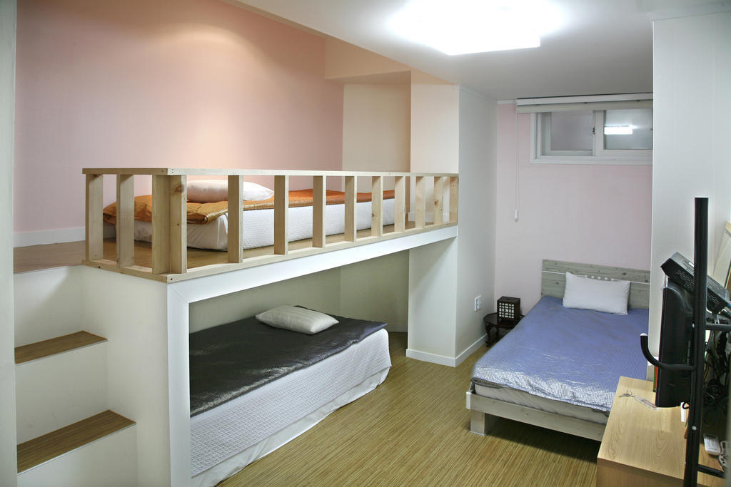 Mama Guesthouse Myeongdong โซล ห้อง รูปภาพ
